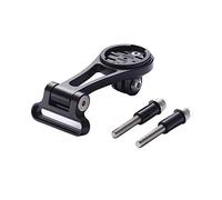 Best Tek Supporto da ciclismon Combo Mount, angolo regolabile Garmin Edge Out-Front manubrio bici per adattatore NiteRider, Sports Action Camera,Garmin Edge 25 130 200 500 510 520
