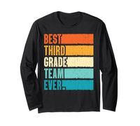 Best Third Grade Team Ever Third Grade Vibes Back To School Maglia a Manica