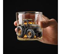 Best Truck Driver - Bicchiere da whisky personalizzato per camionista, bicchiere da whisky T-Rucker con nome, regalo per autista T-ruck Old Fashioned W-hiskey Gl-Ass, G-Lass personalizzato per marito