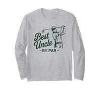 Best Uncle by Par - Divertente Gioco di Parole da Golf, Design umoristico Maglia a Manica