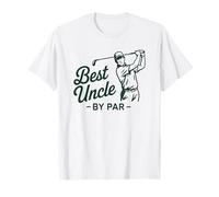 Best Uncle by Par - Divertente Gioco di Parole da Golf, Design umoristico Maglietta
