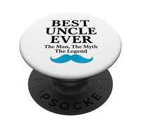 Best Uncle Ever The Man The Myth The Legend PopSockets PopGrip Adesivo