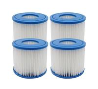 Best-Way 58381 Filtro Di Ricambio For Pompa Filtro, Compatibile Con Flowclear, Compatibile Con Lay-Z-Spa, Piscina(4pcs)