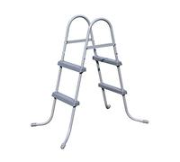 BEST.WAY Scala Piscina FUORITERRA Altezza CM. 84 33" Struttura in Metallo 58430