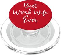 Best Work Wife Ever Funny Coworker Office Bestie Work Wife PopSockets PopGrip per MagSafe