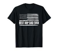 Best XRP Dad Ever Crypto Merchandise Maglietta