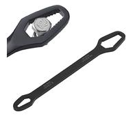 BestAlice Chiave Universale, Chiave da 8 a 22 Mm a Doppia Estremità Autoserrante Regolabile, Chiave Multifunzionale Regolabile Autoserrante per Riparazione Auto Biciclette(Nero)
