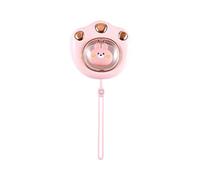 BestAlice Scaldamani ricaricabili, sveglio scaldamani invernali riutilizzabili, scaldino mani elettrico a riscaldamento rapido, regalo per uomini e donne, rosa