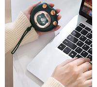 BestAlice Scaldamani ricaricabili, zampa di gatto carino scaldamani riutilizzabili, scaldamani elettrici a riscaldamento rapido, regalo per uomini e donne, verde