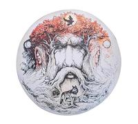 BestAlice Tamburo per sciamani, albero della vita da 30,2 cm, con tamburo per tamburo, strumento per guaritore del suono sciamano, regalo per gli amanti della musica