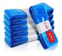 Bestash 6.5M Ricarica Mangiapannolini 6 Pezzi,Ispessito Allungato Ricariche Mangiapannolini Sacchetti Compatibili con Tommee Tippee, Foppapedretti,LitterLocker, ecc.Tutti i Secchi Standard Pannolini