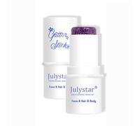 Bestauty Body glitterato per il viso con glitter, lilla, a lunga durata, con glitter, portatile, per festival, Carnevale, Fastnacht, trucco, viso (08#, viola)