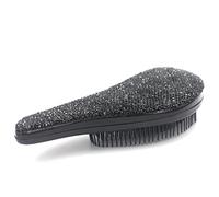 Bestbling Bling Styling capelli lisci e districanti spazzola per capelli per donne, ragazze, uomini, a forma di arco Spareribs pettine (nero)