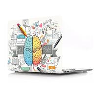 BestCatgift Air 13 Hard Shell Custodia with Keyboard Cover per MacBook Air 13 inch (Models: A1369,A1466) Old Version,Originality Brain