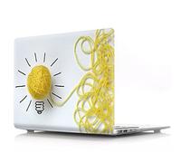 BestCatgift Air 13 Hard Shell Custodia with Keyboard Cover per MacBook Air 13 inch (Models: A1369,A1466) Old Version,Bulb-E