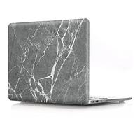 BestCatgift Air 13 Hard Shell Custodia with Keyboard Cover per MacBook Air 13 inch (Models: A1369,A1466) Old Version,Gray Marble Grain