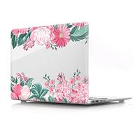 BestCatgift PRO 13 inch Custodia, PRO 13 Clear Transparent Custodia with Flower per Old MacBook PRO 13 inch with CD-Rom (Models: A1278) - B