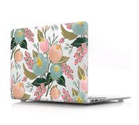 BestCatgift PRO 13 inch Custodia, PRO 13 Clear Transparent Custodia with Flower per Old MacBook PRO 13 inch with CD-Rom (Models: A1278) - H