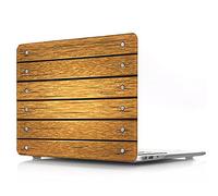 BestCatgift PRO 13 Retina Hard Shell Custodia with Keyboard Cover per MacBook PRO 13 inch with Retina Display No CD-Rom (Models: A1502,A1425),Wood Grain - H