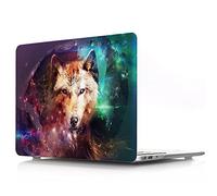 BestCatgift PRO 15 Hard Shell Custodia with Keyboard Cover per Old MacBook PRO 15 inch with CD-Rom (Model: A1286),Wolf