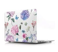 BestCatgift PRO 15 inch Custodia, PRO 15 Clear Transparent Custodia with Flower per Old MacBook PRO 15 inch with CD-Rom (Model: A1286) - E