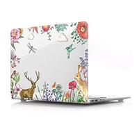 BestCatgift PRO 15 inch Custodia, PRO 15 Clear Transparent Custodia with Flower per Old MacBook PRO 15 inch with CD-Rom (Model: A1286) - K
