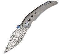Bestech GRZEGORZ GRABARSKI Damasteel White Bead Blast BT2406E