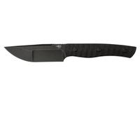 Bestech HEIDIBLACKSMITH#2 S35VN, Hollow grindBlack stonewash, Fibra di Carbonio BFK04B