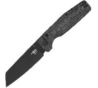 Bestech SLASHER D2 Black Stonewash Micarta Nero Bar Lock BG56A-2