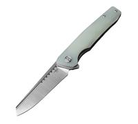 Bestech SLYTHER 14C28N, stone wash+satin, G10 BG51B-1