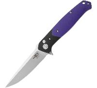Bestech SWORDFISH 14C28N with black-purple G10 handle BG62D