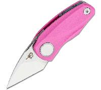 Bestech TULIP 14C28N, Satinato+stonewash, Rosa G10 BG38E