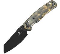 Bestechman Cicada's wing 10Cr15MoV Black PVD Resin BMK06S