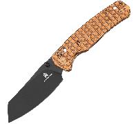 Bestechman CICADA'S WING 10Cr15MoV Black PVD with black PVD Stainless steel handle BMK06-S-4