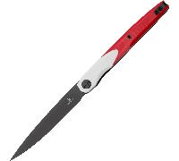Bestechman LANZA-Nero Stonewash-14C28N-G10-Bianco+ Rosso BMK14G