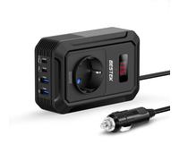 BESTEK Trasformatore di tensione da 200 W 12 V a 240 V 230 V AC inverter auto