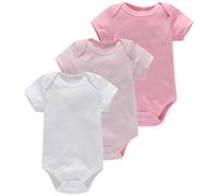 Bestele Body in Cotone a Manica Corta per Bambino, Ragazzo Ragazza Neonato Unisex-Bimbi Abbigliamento Intimo 0-24 Mesi
