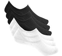 Bestele Calzini Invisibili/Cotone Calze Salvapiede da Donna & Uomo, 6 Paia Taglio Basso Calzini Corti con Patch Antiscivolo Adatto per scarpe da Barca Sneakers e Mocassini