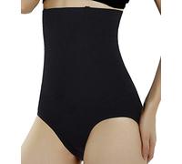 Bestele Intimo Modellante da Donna,Addominale Guaina Mutande Contenitiva Fascia Elastica a Vita Alta,Snellenti Pantaloncini Shapewear Invisible Body Bustino Donna Shaping Body (1*Nero, S)
