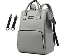 Bestele Zaini Fasciatoio, Borsa Fasciatoio con Tasche Termiche Multifunzione Grande Capacità, Zaino Fasciatoio Unisex per Mamma e Papà con Scomparti con Ganci