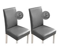 Bestenrose coprisedie coprisedia con schienale elasticizzato PU Impermeabili Misura Universale Resistente coprisedile Moderna Sala da Pranzo Hotel Arredamento Ristorante