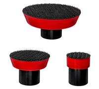 Bestgle 3 adattatori per tamponi di lucidatura in velcro, per levigatura, lucidatura, tampone in velcro, 75 mm, 50 mm, 30 mm, dado a sgancio rapido M14, per trapano e lucidatrice