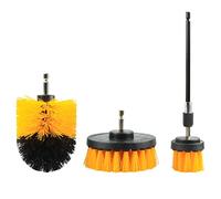 Bestgle 3 Pezzi Spazzola per Trapano Set per Pulizia Power Scrubber Kit di Montaggio Drill Brush per Tutti Gli Usi per Bagno, Piastrelle, Pavimento, Cucina