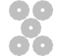 Bestgle 5 lame di ricambio per taglierina rotante, 28 mm, lame rotonde, lame perforate per tagliare la linea punteggiata, lame rotanti con valigetta per quilting, carta, stof