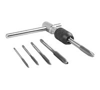Bestgle 5 maschi filettati hss regolabili, con impugnatura a T, filettatura filettata, filettatura a mano, per filettatura esterna, M3 M4 M5 M6 M8
