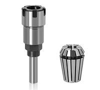 Bestgle Adattatore di estensione per mandrino con codolo da 8 mm, con pinza a molla ER16 da 8 mm