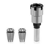 Bestgle Adattatore estensore per mandrino con gambo da 1,27 cm, con pinze ER20 da 6,5 mm e 13 mm