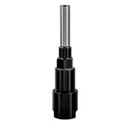 Bestgle Prolunga pinza di serraggio per fresa da 8 mm, pinza di serraggio per lavorazione del legno, codolo rotondo, prolunghe, pinza per tagliare, macchina per incisione, nero