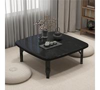 BESTHAHA Tavolino Quadrato Pieghevole Tatami, Tavolo Giapponese Da Pavimento Tavolo Basso per Sedersi Sul Pavimento, Tavolo Da Picnic Portatile per Interni Ed Esterni(Style 2,60x60x30cm)