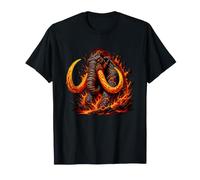 Bestia preistorica del Fuoco eruzione Mammut Lava Maglietta